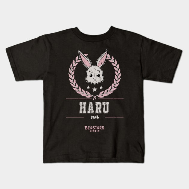 BEASTARS: TEAM HARU (GRUNGE STYLE) Kids T-Shirt by FunGangStore